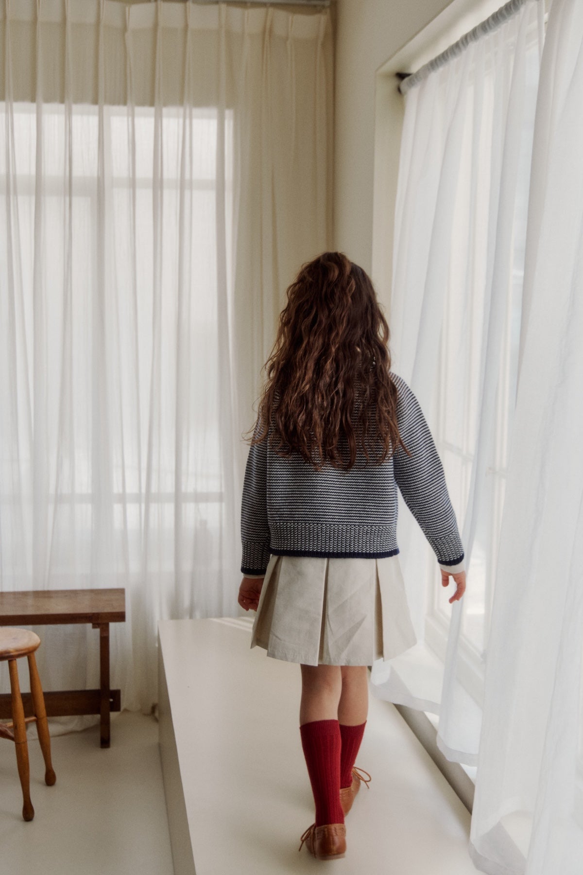 Classic stripe cardigan