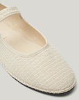Tweed Mary Jane Flat