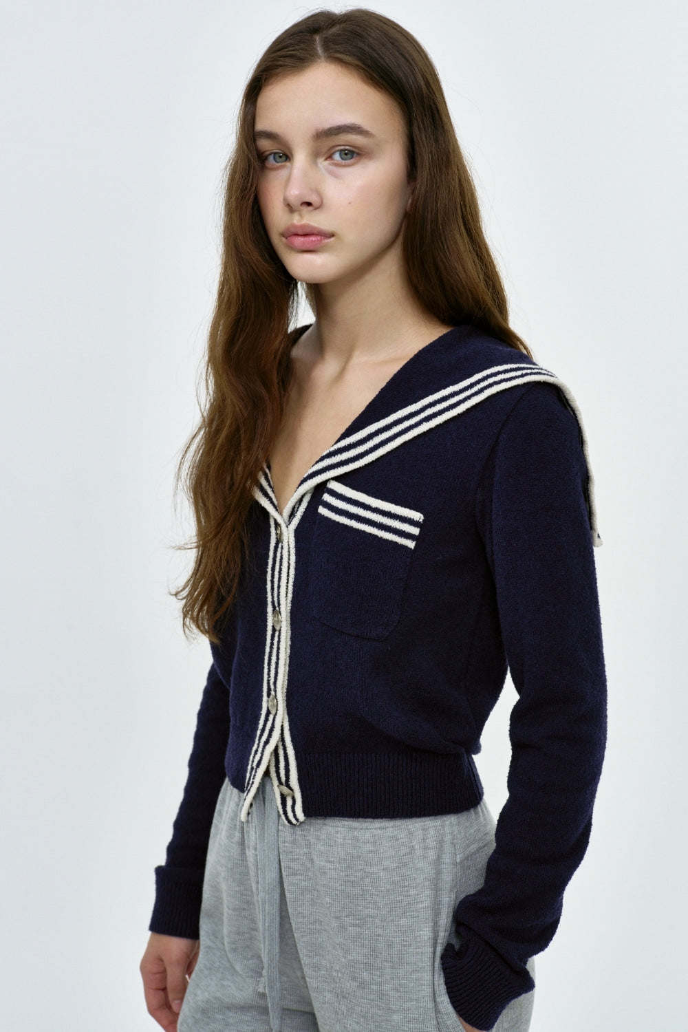 Navy Cardigan