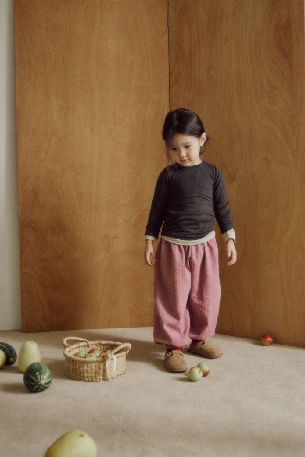 herringbone banding pants