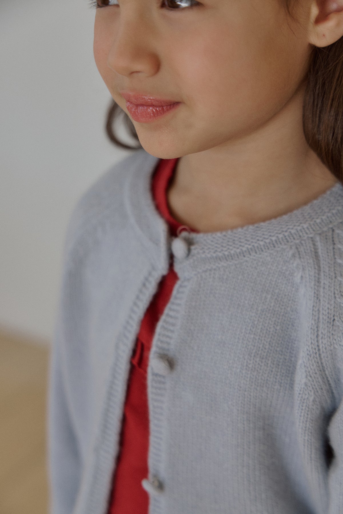 Petite button cardigan