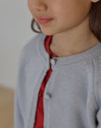 Petite button cardigan