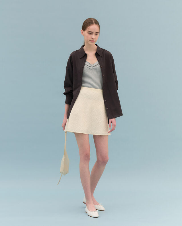 Moire Knit Sleeveless