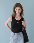Kai Two-way Sleeveless Top.Black