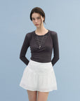 Darin Shirring PantSkirt