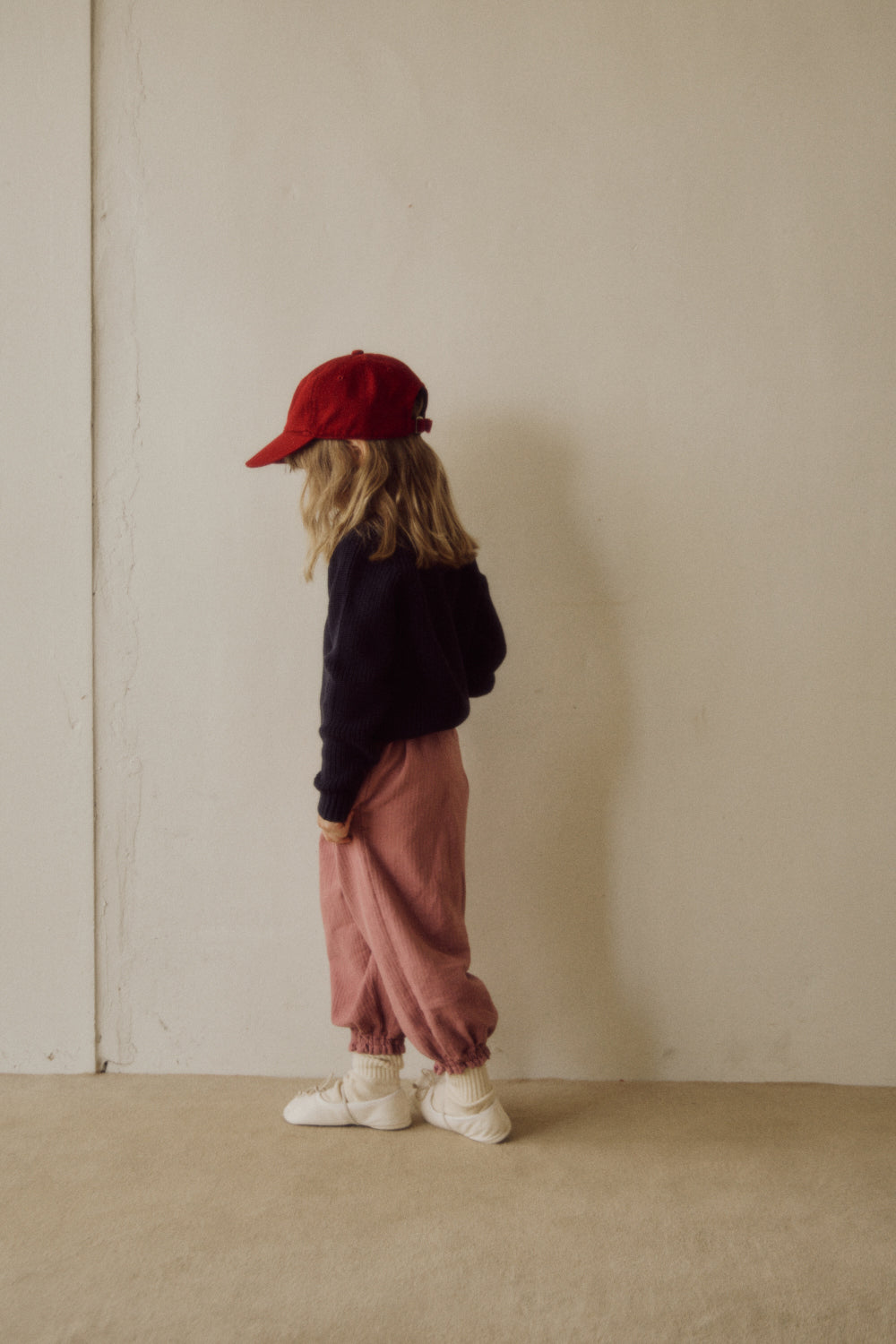 herringbone banding pants