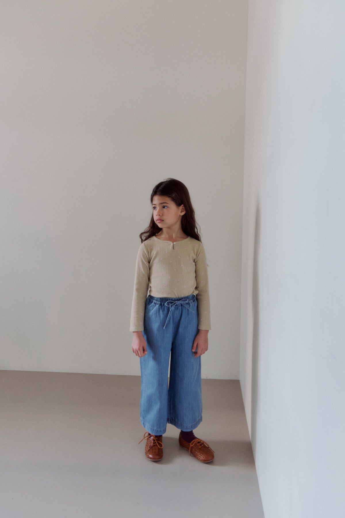 Coud denim pants